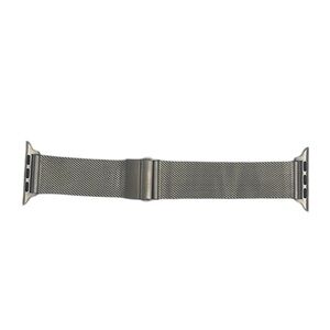 Stylish Stainless Steel Mesh Watch Strap Butterfly Clasp Fits 42/44/45mm Watches